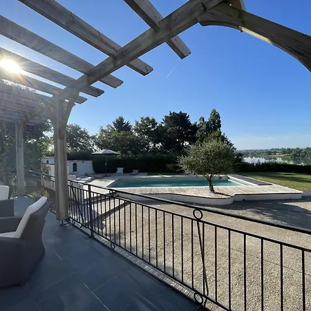 Σπίτι διακοπών Renovee A Avec Piscine Privee Et Vue Sur Le Lac, Ideale Pour 15 Personnes - Fr-1-622-105